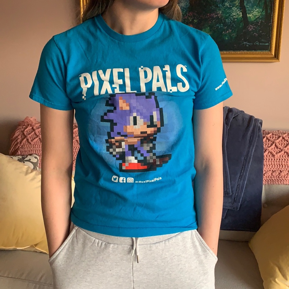 Pixel pals gamer shirt